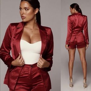 2 piece blazer set